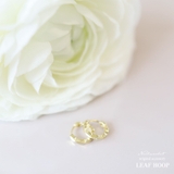 ピアス 金属アレルギー対応 つけっぱなし フープ シンプル 18k シルバー | Noelmarket | 詳細画像12 
