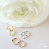 ピアス 金属アレルギー対応 つけっぱなし フープ シンプル 18k シルバー | Noelmarket | 詳細画像14 