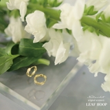 ピアス 金属アレルギー対応 つけっぱなし フープ シンプル 18k シルバー | Noelmarket | 詳細画像16 