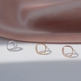 ピアス 金属アレルギー対応 つけっぱなし 小ぶり シンプル 18k シルバー | Noelmarket | 詳細画像8 
