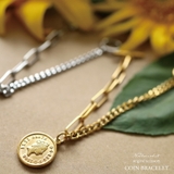 ブレスレット レディース ステンレス 金属アレルギー対応 コイン | Noelmarket | 詳細画像13