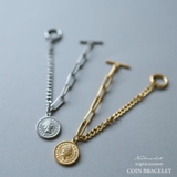 ブレスレット レディース ステンレス 金属アレルギー対応 コイン | Noelmarket | 詳細画像1