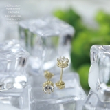 ピアス 金属アレルギー対応 つけっぱなし ダイヤ シンプル 18k 小さめ | Noelmarket | 詳細画像3
