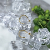 ピアス 金属アレルギー対応 つけっぱなし フープ シンプル 18k シルバー | Noelmarket | 詳細画像11