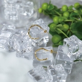 ピアス 金属アレルギー対応 つけっぱなし フープ シンプル 18k シルバー | Noelmarket | 詳細画像12