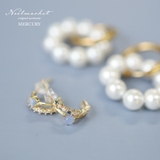 ピアス 金属アレルギー対応 つけっぱなし 小ぶり シンプル 18k シルバー | Noelmarket | 詳細画像3
