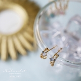 ピアス 金属アレルギー対応 つけっぱなし 小ぶり シンプル 18k シルバー | Noelmarket | 詳細画像8