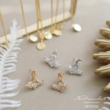 ピアス 金属アレルギー対応 つけっぱなし ダイヤ シンプル 18k 小さめ | Noelmarket | 詳細画像1