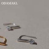 ピアス 金属アレルギー対応 つけっぱなし ダイヤ シンプル 18k 小さめ | Noelmarket | 詳細画像3