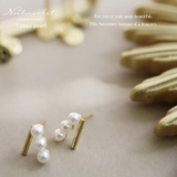 ピアス 金属アレルギー対応 つけっぱなし パール シンプル 18k 小さめ | Noelmarket | 詳細画像4