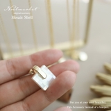 ピアス 金属アレルギー対応 つけっぱなし パール シェル 18k 小さめ | Noelmarket | 詳細画像12