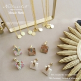 ピアス 金属アレルギー対応 つけっぱなし パール シェル 18k 小さめ | Noelmarket | 詳細画像3