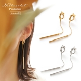 ピアス 金属アレルギー対応 つけっぱなし 小ぶり シンプル 18k シルバー | Noelmarket | 詳細画像1 