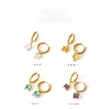 ピアス 金属アレルギー対応 つけっぱなし フープ 18k シルバー ステンレス | Noelmarket | 詳細画像8