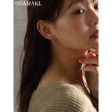 ピアス 金属アレルギー対応 つけっぱなし 小ぶり ドロップ 18k シルバー | Noelmarket | 詳細画像15 