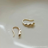 ピアス 金属アレルギー対応 つけっぱなし 小ぶり ドロップ 18k シルバー | Noelmarket | 詳細画像3 