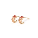 ロゼ | フープピアス 18金 つけっぱなし | Noelmarket
