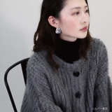ピアス 金属アレルギー対応 つけっぱなし シンプル 18k 大きめ | Noelmarket | 詳細画像7