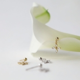 ピアス アレルギー対応 つけっぱなし シルバー925 | Noelmarket | 詳細画像15 