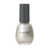 SHOPLIST COSME（ショップリストコスメ） | PLAYFUL　プレイフル　アップデートネイル　pun-14　スパークルシルバー(10mL)
