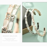 デザインバングル シェル ジルコニア | SLENDER | 詳細画像4 