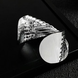 シルバーデザインボリュームバングル レディース 存在感抜群 | SLENDER | 詳細画像5 