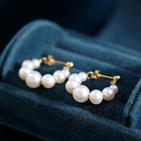 パールフープピアス レディース おしゃれ | SLENDER | 詳細画像10 