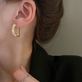 ビジューデザインピアス ゴールド シルバー | SLENDER | 詳細画像4 