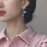 バタフライデザインピアス ポスト部分シルバー925 パーティー | SLENDER | 詳細画像4