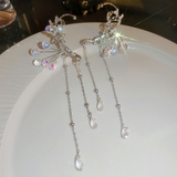 ロングチェーンイヤーカフ 存在感抜群 シルバー | SLENDER | 詳細画像3