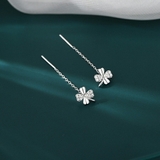 クローバーチェーンピアス アメリカンピアス キャッチレス | SLENDER | 詳細画像4 