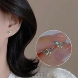 とんぼモチーフピアス ミニ ポストS925 | SLENDER | 詳細画像1 