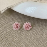 ピンク | ミニ薔薇ピアス ピンク リゾート | SLENDER