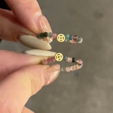 キャンディーカラービーズリング 天然石 ワンポイント | SLENDER | 詳細画像6 