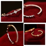 デザインオープンリング ゴールド シルバー | SLENDER | 詳細画像4 