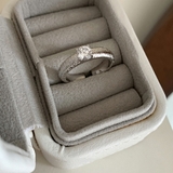 シルバー | ジルコニアデザインオープンリング ゴールド シルバー | SLENDER