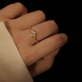 デザインオープンリング ゴールド クローバー | SLENDER | 詳細画像6 