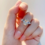 ジルコニアデザインオープンリング ワンポイント おしゃれ | SLENDER | 詳細画像2 