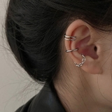 EH0699(シルバー) | イヤーカフ セット レディース | REAL STYLE