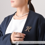 ブローチ ピン イニシャル | REAL STYLE | 詳細画像3 