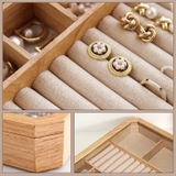 ジュエリーボックス アクセサリーケース 大容量 | REAL STYLE | 詳細画像6 