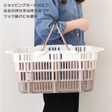 たためるレジかごバスケット 折りたたみバスケット 買い物かご | REAL STYLE | 詳細画像8