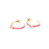 ネオンピンク | ピアス レディース シンプル | REAL STYLE