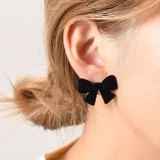 ブラック | ピアス レディース リボン | REAL STYLE