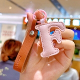 F | キーホルダー ストラップ イニシャル | REAL STYLE