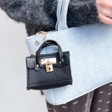 ブラック | チャーム キーホルダー バッグアクセサリー | REAL STYLE