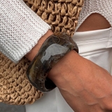 ダークブラウン | バングル ブレスレット レディース | REAL STYLE