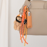 オレンジ | バッグチャーム リップケース パラコードストラップ | REAL STYLE