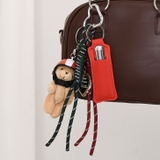 レッド | バッグチャーム リップケース パラコードストラップ | REAL STYLE