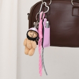 ピンク | バッグチャーム リップケース パラコードストラップ | REAL STYLE